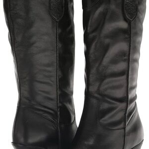 Women's Black Leather Boots